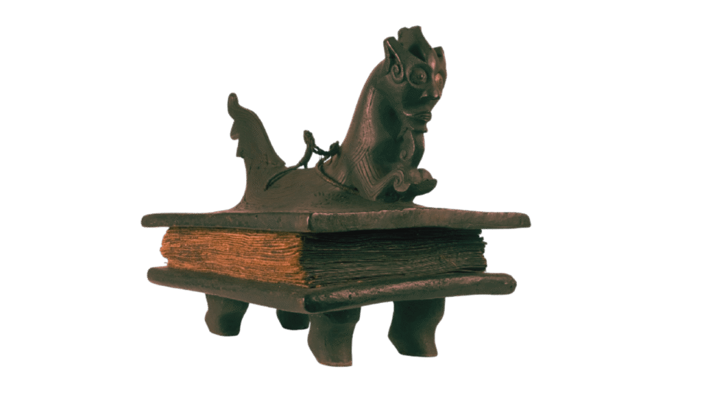 Buku Batak tentang Sihir, Ritual, Resep dan Ramalan, Tumuran Hatta Nihaji, 1852/1857, Dari koleksi: Museum Nasional van Wereldculturen via artsandculture.google.com